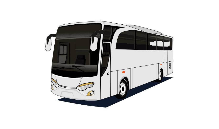 Intercity Bus delivery illustration